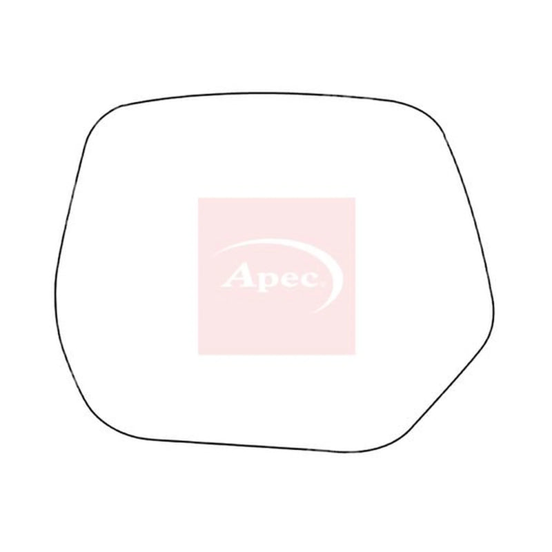 Apec Exterior Wing Mirror Glass Left AMS2742
