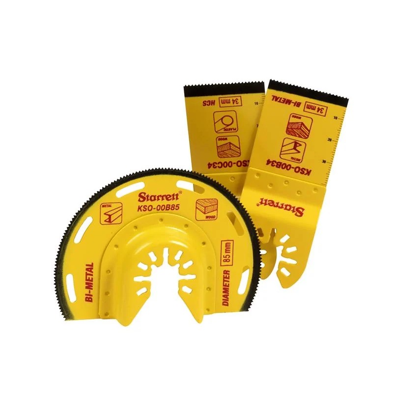 Starrett KSO-0300 General Purpose Oscillating Blade Set, 3 Piece - KSO-0300