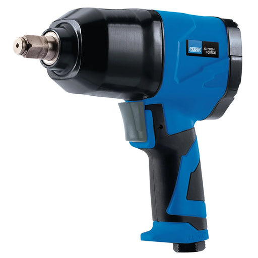 Draper Air Impact Wrench 1/2" Sq. Dr. Low Noise & Vibration