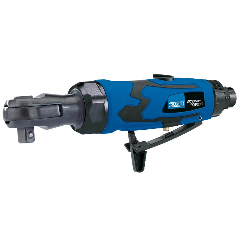 Draper Stubby Air Ratchet, Square Drive, Low Noise & Vibration