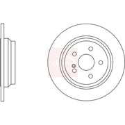 Apec 2 x Solid Rear Brake Discs DSK2703