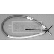 Borg & Beck Handbrake Cable Right Rear BKB3160