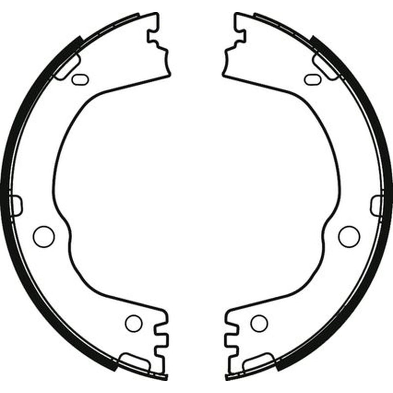 Abtex Brake Shoe Set Axle Kit ABS4157