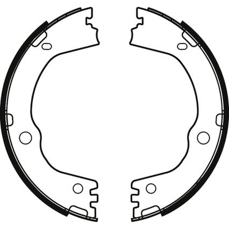 Abtex Brake Shoe Set Axle Kit ABS4157