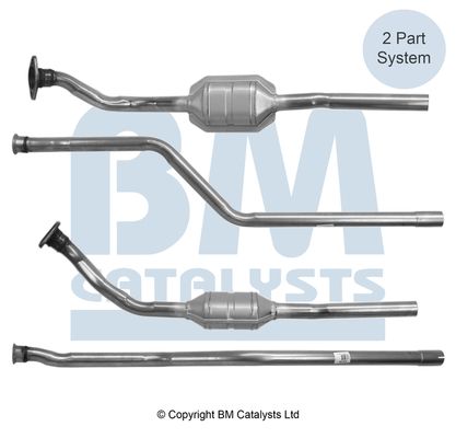 BM Catalysts Catalytic Converter fits Citroën Xsara Xsara Coupe BM80087H 1705AS