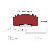 Textar Rear Brake Pad Set 2927901
