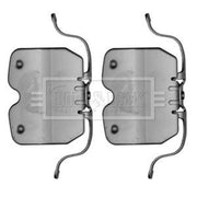 Borg & Beck Brake Pad Accessory Fitting Kit Front BBK1335