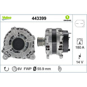Valeo Car Alternator 12V 443399