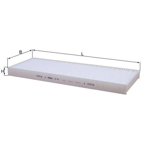 Mahle Cabin Air Filter (Pollen Filter) LA 45