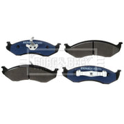 Borg & Beck 4 x Front Brake Pad Set BBP1794