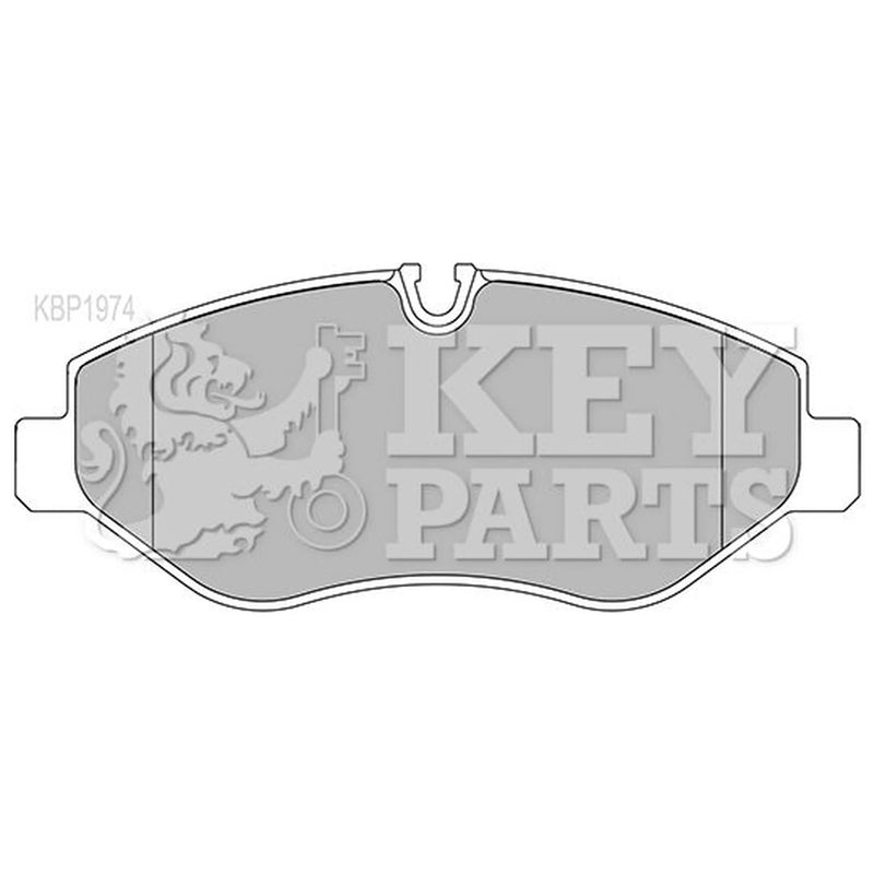 Key Parts 4 x Front Brake Pad Set KBP1974