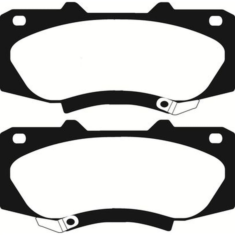 Abtex Front Brake Pad Set PLU2450
