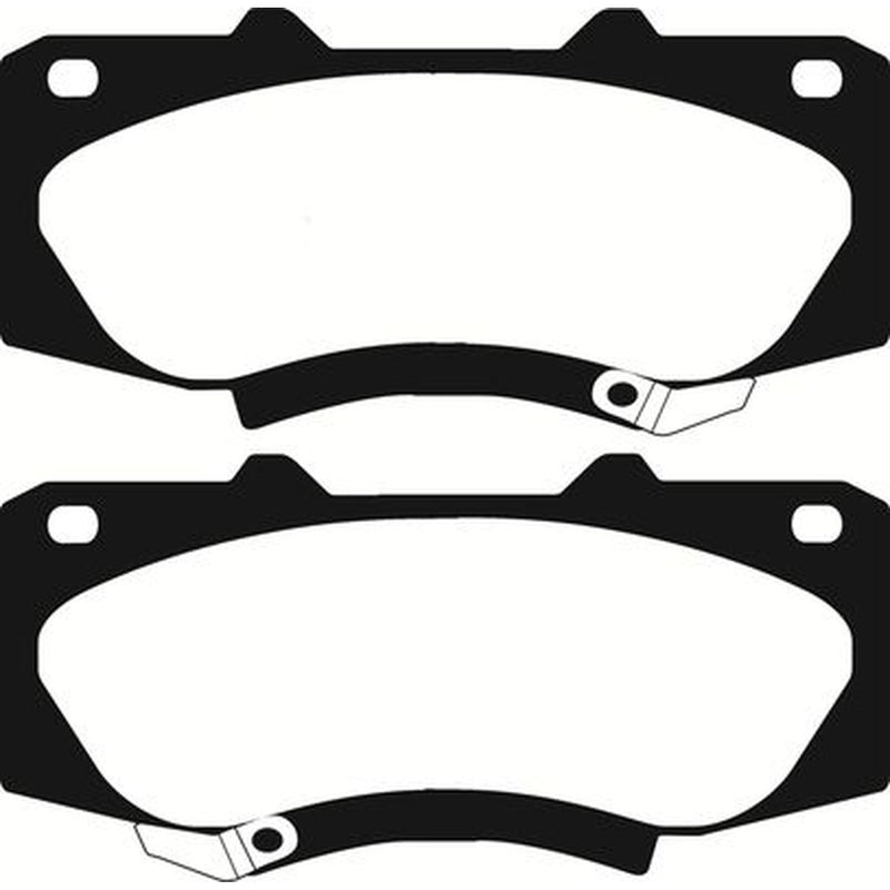 Abtex Front Brake Pad Set PLU2450
