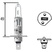 Hella Car Light Bulb H1 P14.5s 12V 100W 8GH 002 089-153