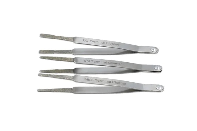 Laser Tools Diamond Terminal Cleaner Set 3pc - PL