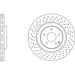 Apec Brake Disc Front Fits Mercedes C Class Clk Apec  - Town Parts