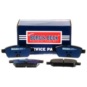 Borg & Beck 4 x Rear Brake Pad Set BBP2239