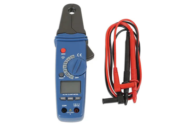 Laser Tools Mini AC/DC Digital Clamp Meter CAT III 80A - PL