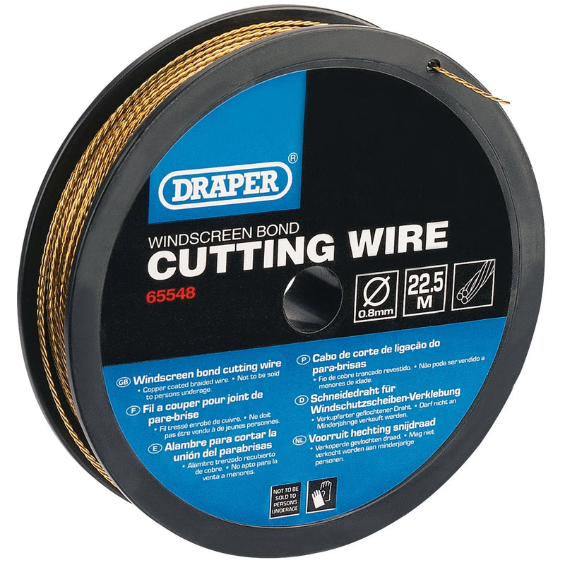 Draper Stainless Steel Braided Wire 0.8mm 22.5M