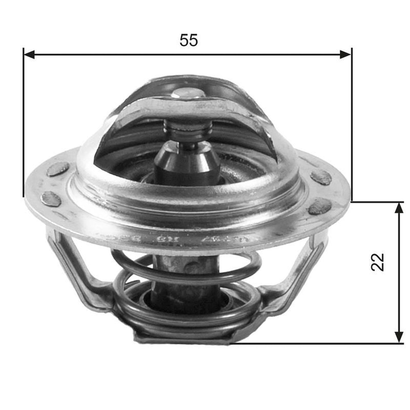 Gates Thermostat,Coolant TH13783G1