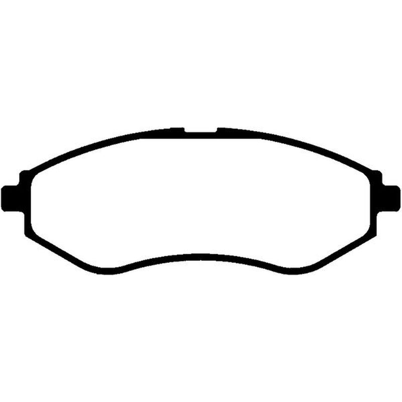 Abtex Front Brake Pad Set PLU3997