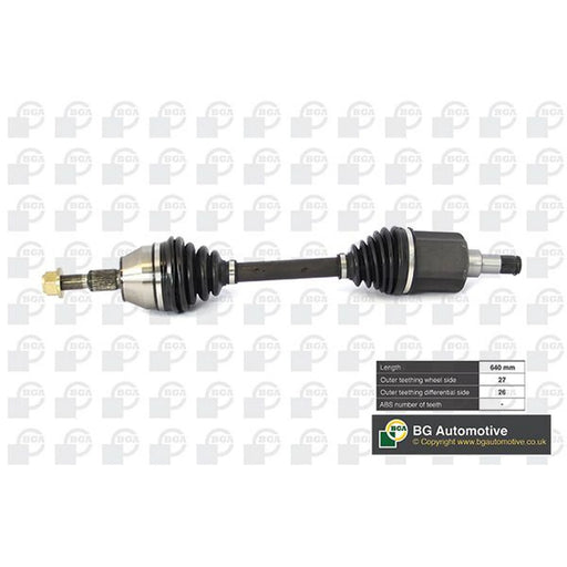 BGA CV Drive Shaft Driveshaft Front Left DS2350L