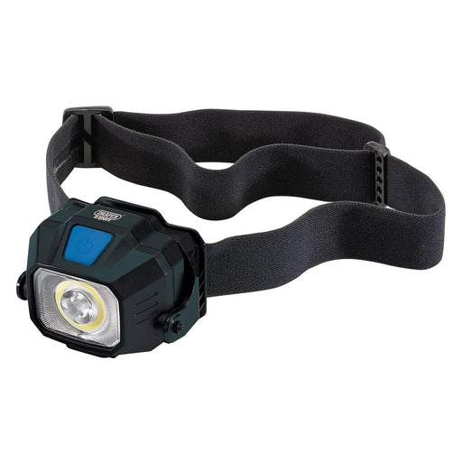 Draper Head Torch WL/HT400 6W 400 Lumens Rechargeable
