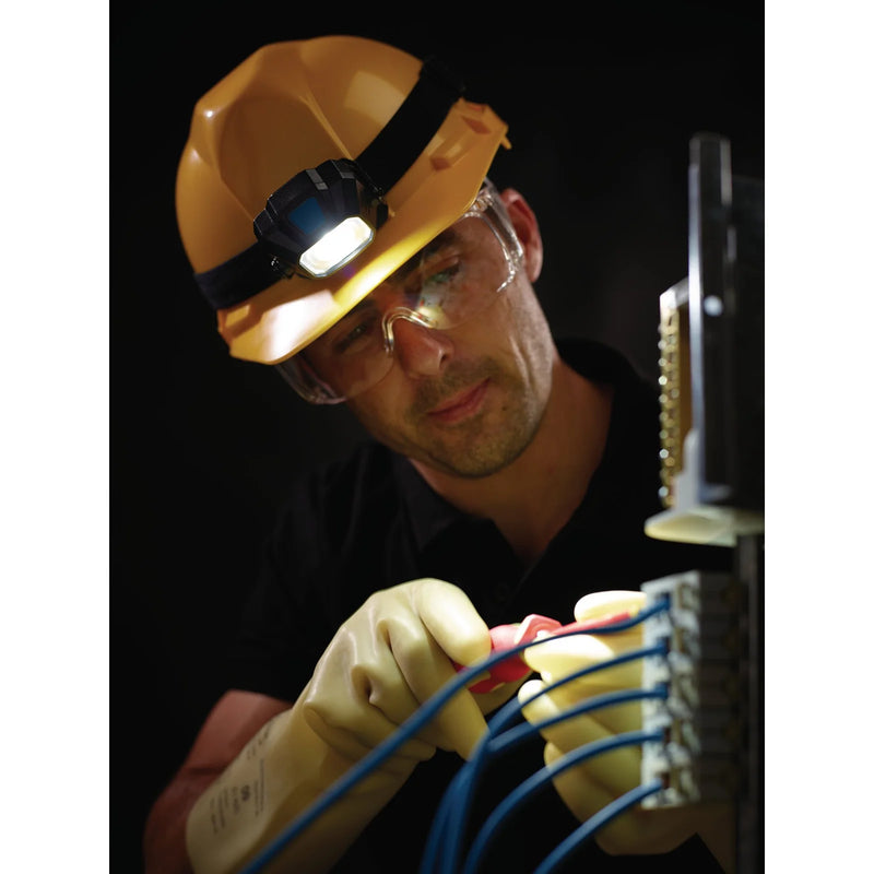 Draper Head Torch WL/HT400 6W 400 Lumens Rechargeable