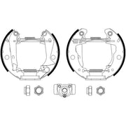 Mintex Brake Shoe Set Axle Kit MSP014