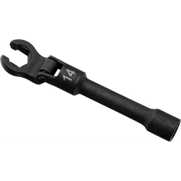 Sealey 3/8"Dr Flexi-Head Diesel Injection Wrench 14 x 130mm