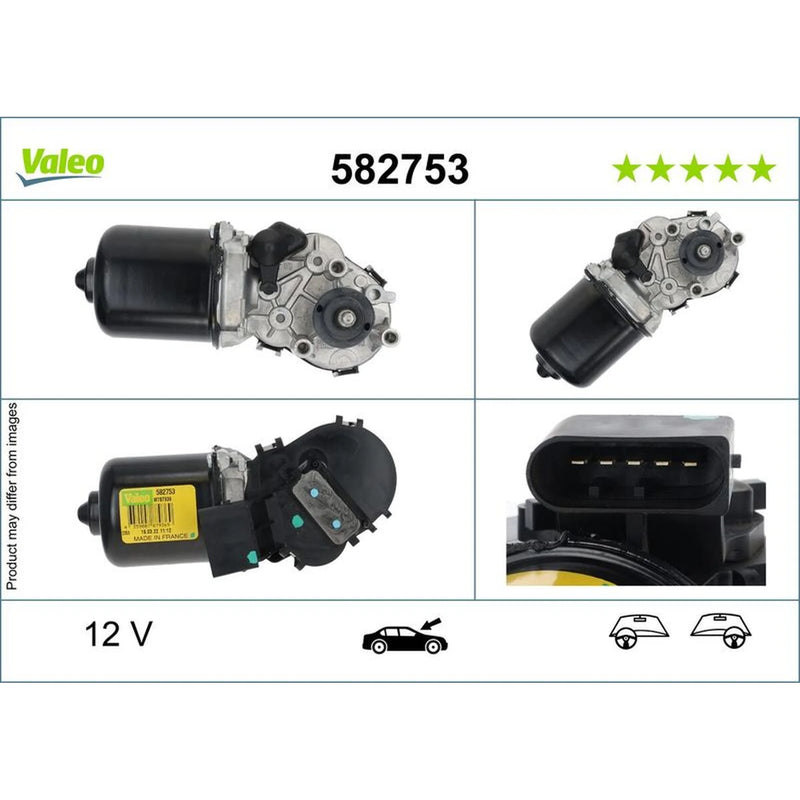 Valeo Front/Rear Wiper Motor Front 582753