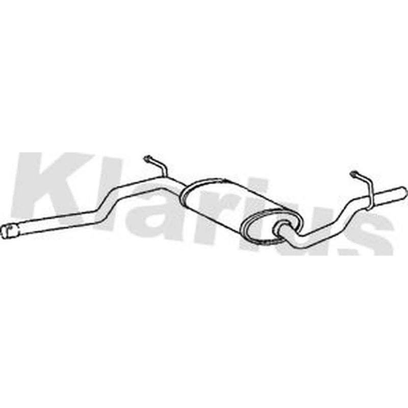 Klarius Box With Centre Pipe Centre AU445G