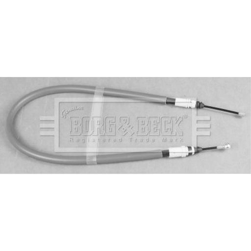 Borg & Beck Handbrake Cable Left Rear BKB3162