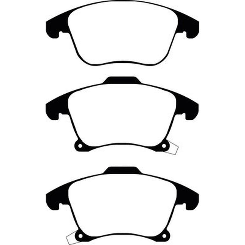 Abtex Front Brake Pad Set PLU2277