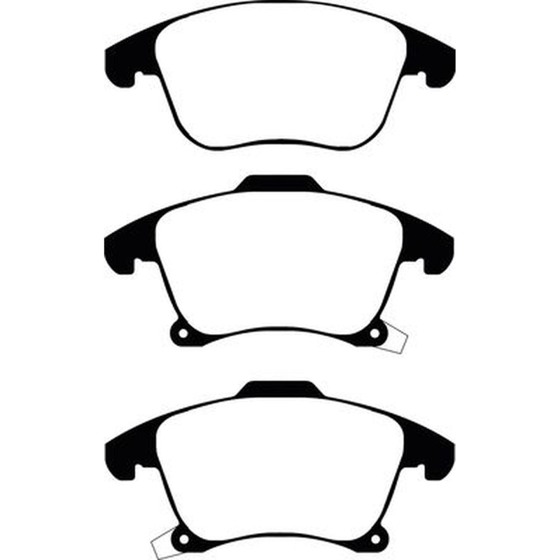 Abtex Front Brake Pad Set PLU2277