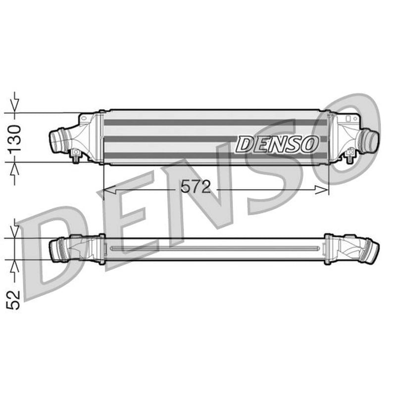 Denso Intercooler (Charge Air Cooler) DIT20003