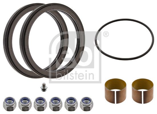 Febi Spring Bearing Frame Repait Kit Rear Right