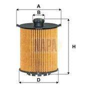 NAPA Engine Oil Filter NFO3173