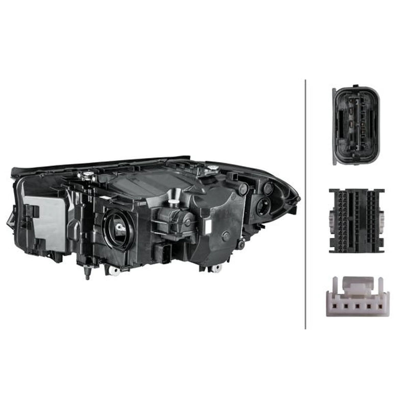 Hella Headlight Headlamp LED Right 1LX 354 836-041