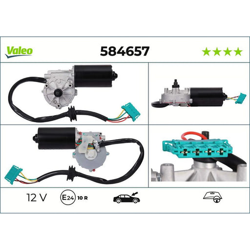 Valeo Front/Rear Wiper Motor Front 584657