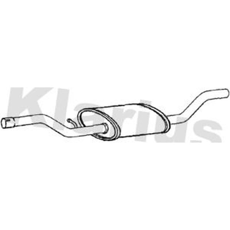 Klarius Box With Centre Pipe Centre FE1179G