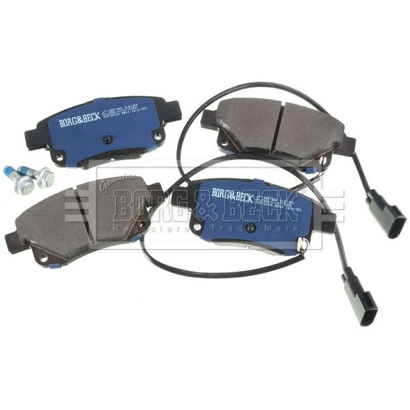 Borg & Beck 4 x Rear Brake Pad Set BBP1966