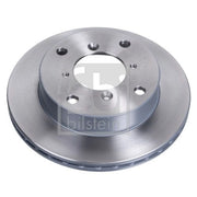 Febi 2 x Internally Vented Front Brake Discs 10867