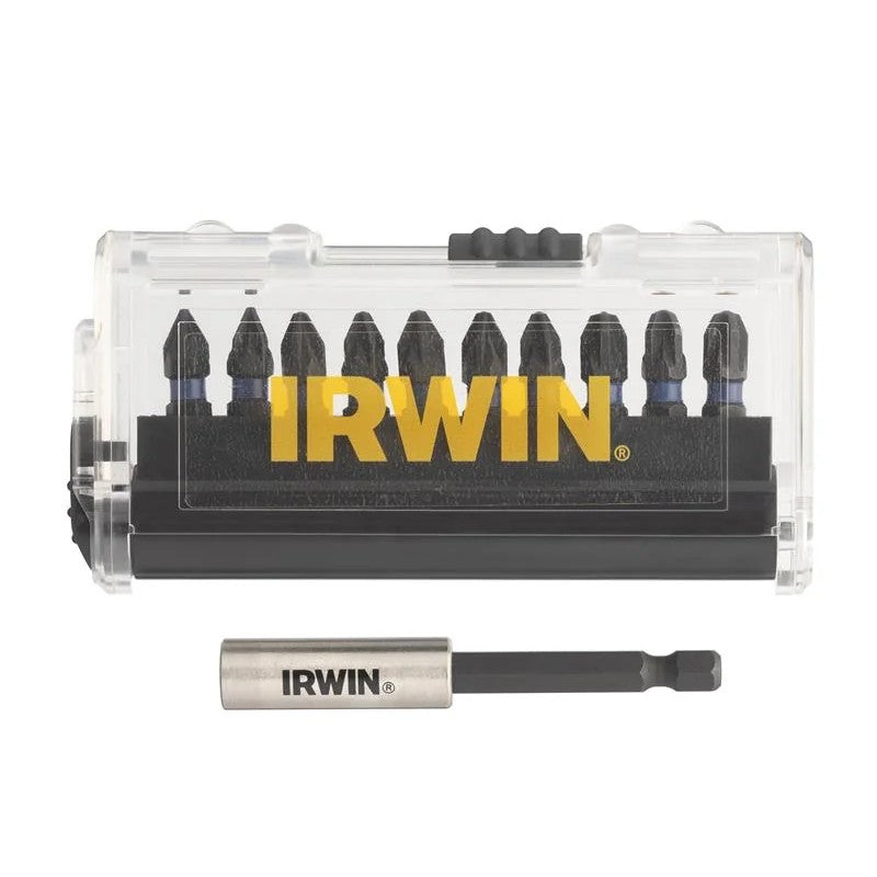 IRWIN® Impact Pro Performance Pozi Screwdriver Bit Set, 10 Piece - IW6062503