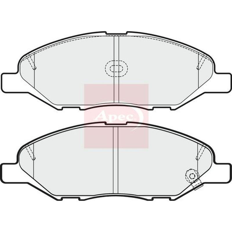 Apec Front Brake Pad Set PAD1760