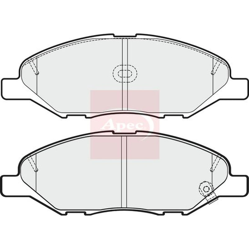 Apec Front Brake Pad Set PAD1760