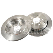 Key Parts 2 x Vented Rear Brake Discs KBD4532
