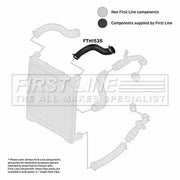 First Line Intercooler Turbo Charge Air Hose FTH1535