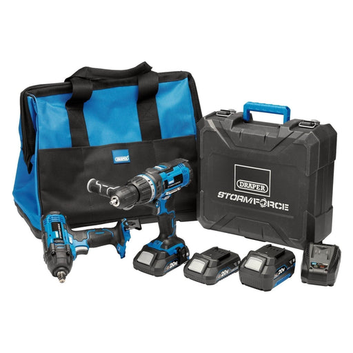 Draper Storm Force 20V Cordless Workshop Kit (7 Piece) 40451 Draper  - Town Parts