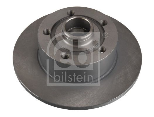 Febi 2 x Brake Disc Set Solid Rear